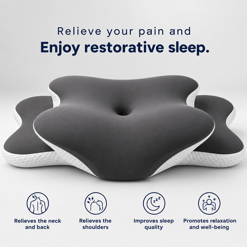Relivora™ Memory Foam Pillow