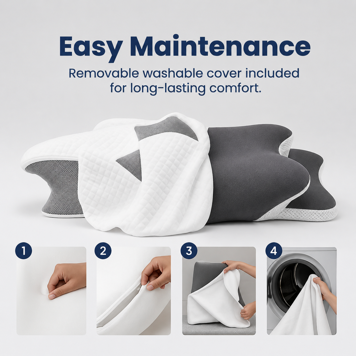 Relivora™ Memory Foam Pillow
